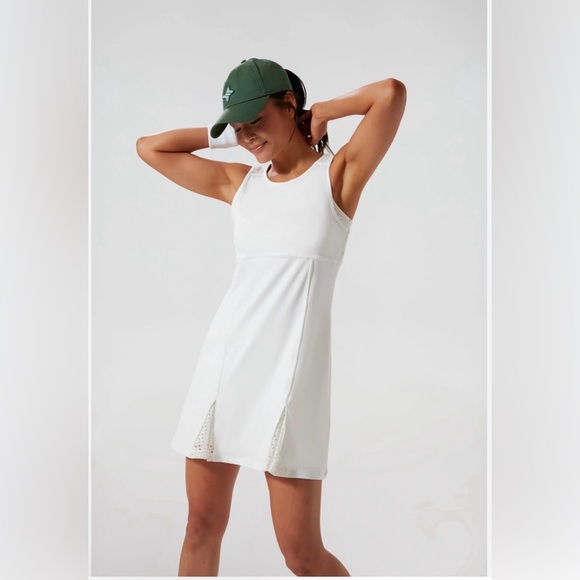 Tuckernuck | Tnuck Sport White Sleeveless Tournament Athletic Dress MEDIUM~EUC - Picture 4 of 5